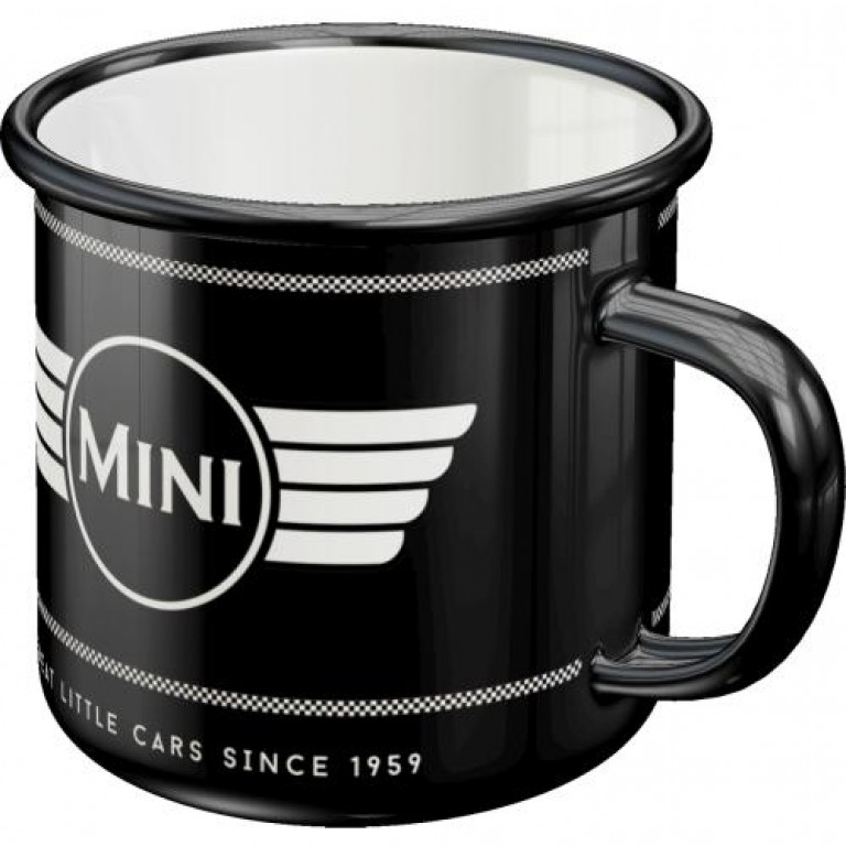 Nostalgic Art Mini Logo Enamel Mug - Image 2