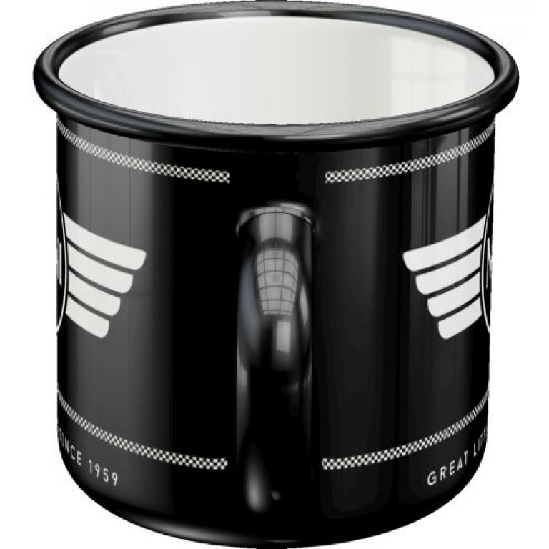 Nostalgic Art Mini Logo Enamel Mug - Image 3
