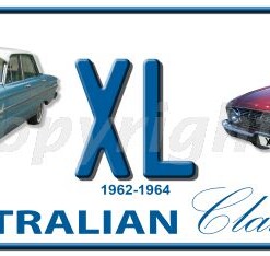 FORD XL SEDAN AND UTE Novelty Number Plate