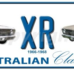 FORD XR UTE AND 500 WAGON Novelty Number Plate