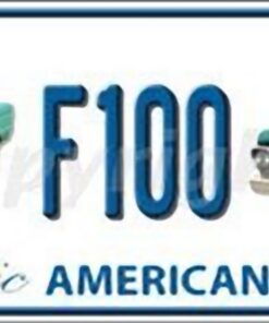 FORD F100 AMERICAN TRUCKS Novelty Number Plate
