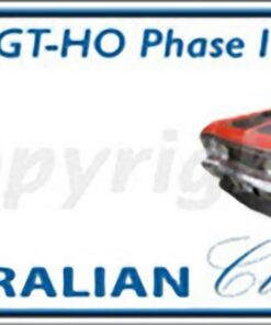 FORD XW GT-HO PHASE II Novelty Number Plate