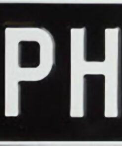 ZEPHYR Novelty Number Plate