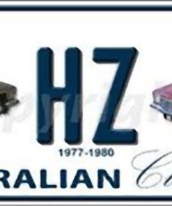 HOLDEN HZ Premier And Kingswood Novelty Number Plate