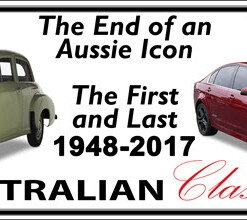 HOLDEN The First and Last 1948-20147 Novelty Number Plate