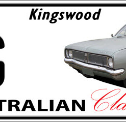 HOLDEN HG Kingswood Sedan Novelty Number Plate