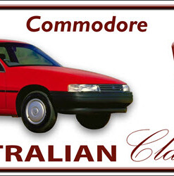HOLDEN VN Commodore Sedan Novelty Number Plate