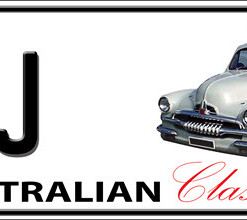 HOLDEN FJ Novelty Number Plate