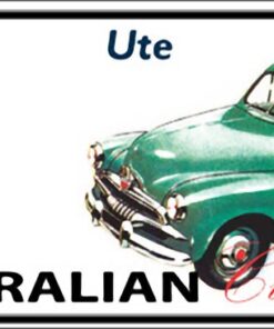 HOLDEN FJ UTE Novelty Number Plate