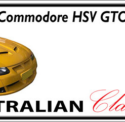 HOLDEN VZ Commodore HSV GTO Novelty Number Plate