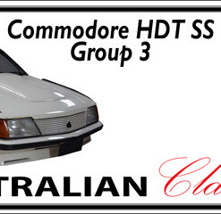 HOLDEN VH COMMODORE HDT SS Novelty Number Plate