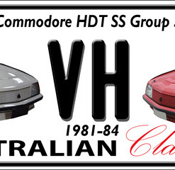 HOLDEN VH HDT SS GROUP 3 Novelty Number Plate