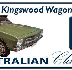 HOLDEN HQ Kingswood Wagon Novelty Number Plate