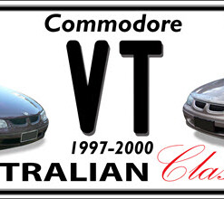 HOLDEN VT Commodore Acclaim & Berlina Novelty Number Plate
