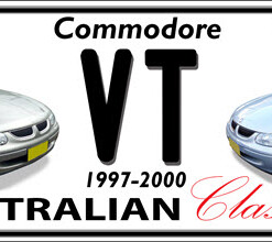 HOLDEN VT Commodore Acclaim Wagon & Executive Sedan Novelty Number Plate