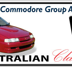 HOLDEN VN Commodore Group A Novelty Number Plate