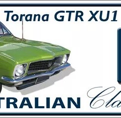 HOLDEN LJ Torana GTR XU1 Novelty Number Plate