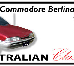 HOLDEN VL Commodore Berlina Novelty Number Plate