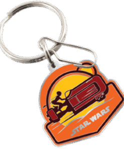 Star Wars Rey Speeder Key Chain Keyring