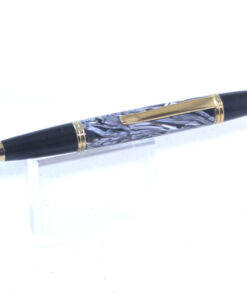 Alternative view of Black and White Twist Pen - PEN126