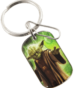 Star Wars Yoda Enamel Key Chain Keyring