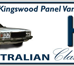 HOLDEN HZ Kingswood Panel Van Novelty Number Plate