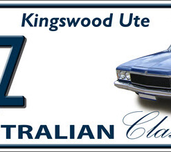 HOLDEN HZ Kingswood Ute Novelty Number Plate