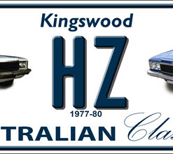 HOLDEN HZ Kingswood Panel Van & Ute Novelty Number Plate
