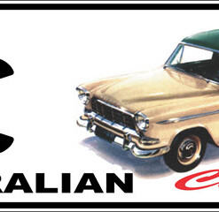 HOLDEN FC SEDAN Novelty Number Plate