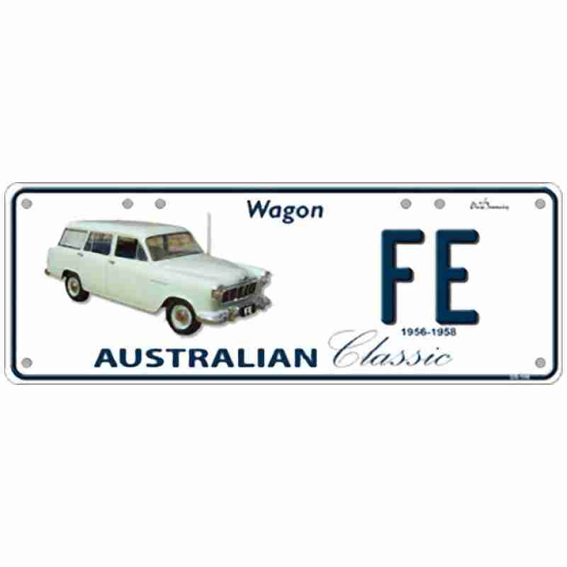 HOLDEN FE WAGON Novelty Number Plate