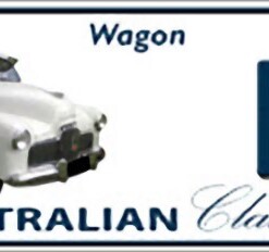 HOLDEN FX WAGON Novelty Number Plate