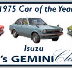 HOLDEN GEMINI 1975 Novelty Number Plate