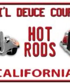 FORD HOT ROD COUPES Novelty Number Plate