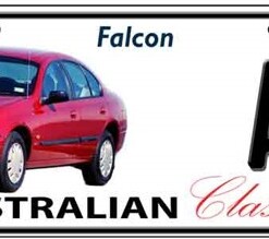 FORD FALCON AU Novelty Number Plate