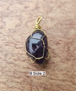 Handmade Amethyst Pendant Necklace B