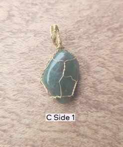 Elegant Tumbled Green Stone C1