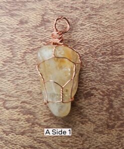 Tumbled Citrine Necklace - A1