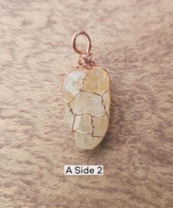 Tumbled Citrine Necklace - A2