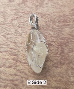 Wire Wrapped Citrine Pendant - B