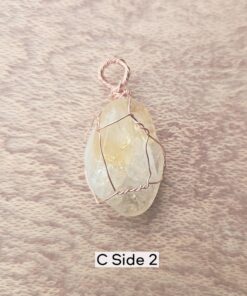Tumbled Citrine Necklace b
