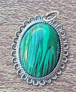 Malachite Necklace 03b