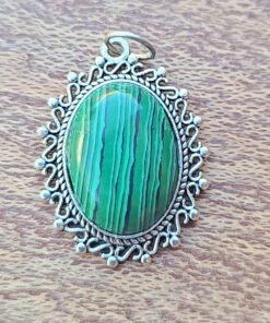 Malachite Necklace 06a
