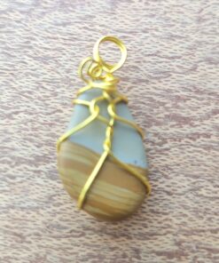 Custom Wire Wrapped Gemstone - C