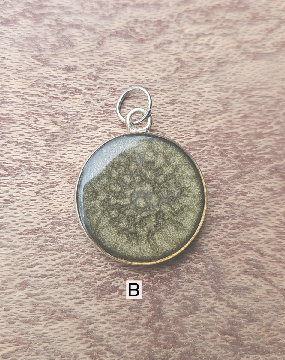 Two-Tone Hand Painted Pendants - B