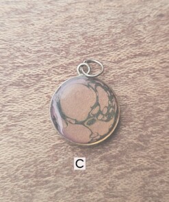 Two-Tone Hand Painted Pendants - C