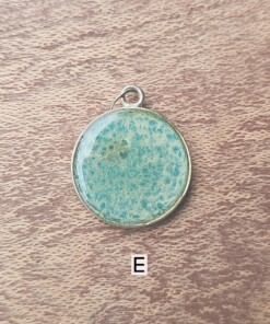 Two-Tone Hand Painted Pendants - E