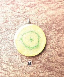 Colourful Hand Painted Pendant Necklace b