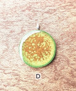 Colourful Hand Painted Pendant Necklace d