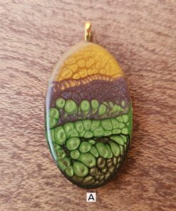 Handmade Resin Pendant - Thoughtful Gift Idea for Her or Best Friend A