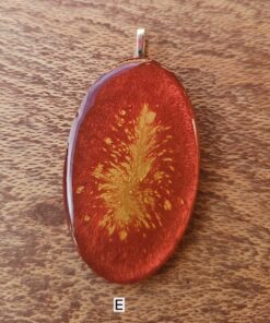 Handmade Resin Pendant - Thoughtful Gift Idea for Her or Best Friend E